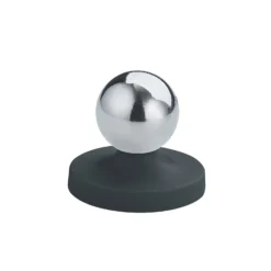 Lámpara de mesa LED recargable Maxi, negra, metal, atenuable, 36 cm