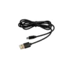 Lámpara de mesa LED recargable Mesh de Dyberg Larsen, negra, altura 20 cm