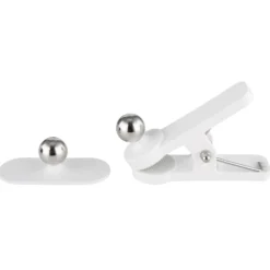 Lámpara de mesa LED recargable Jorje CCT 4 en 1 blanca