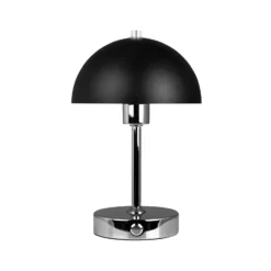 Lámpara de mesa LED recargable Malmö de Dyberg Larsen, altura 23 cm, metal