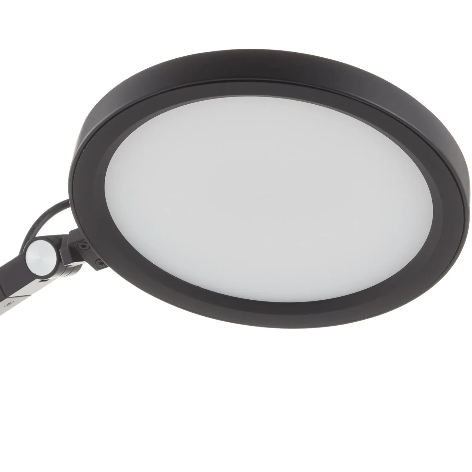 Lámpara de mesa LED Regina con atenuador, negro