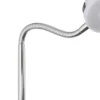 Lámpara de mesa LED Rennes, color cromo, altura 40 cm