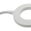 Lámpara de mesa LED Siona de Lindby, blanca, CCT, atenuable, estación de carga