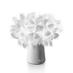 Lámpara de mesa LED Slamp Clizia atenuable «Mama Non Mama», color blanco
