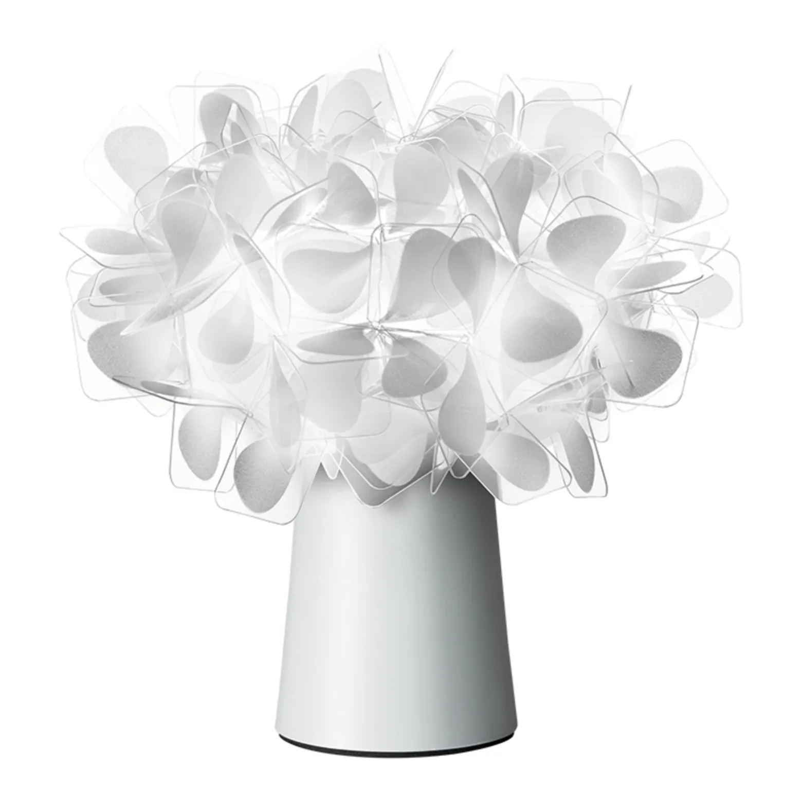 Lámpara de mesa LED Slamp Clizia atenuable «Mama Non Mama», color blanco