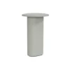 Lámpara de mesa LED Solae de Fritz Hansen, gris, aluminio, IP44
