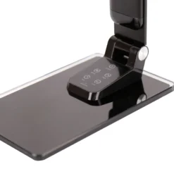 Lámpara de mesa LED Starglass con base de cristal