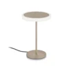 lámpara de mesa LED Tilda, arena metalizada, control por gestos