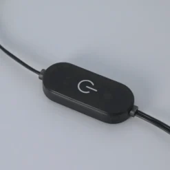 Lámpara de mesa LED Twist de Paul Neuhaus, color arena, altura 42 cm