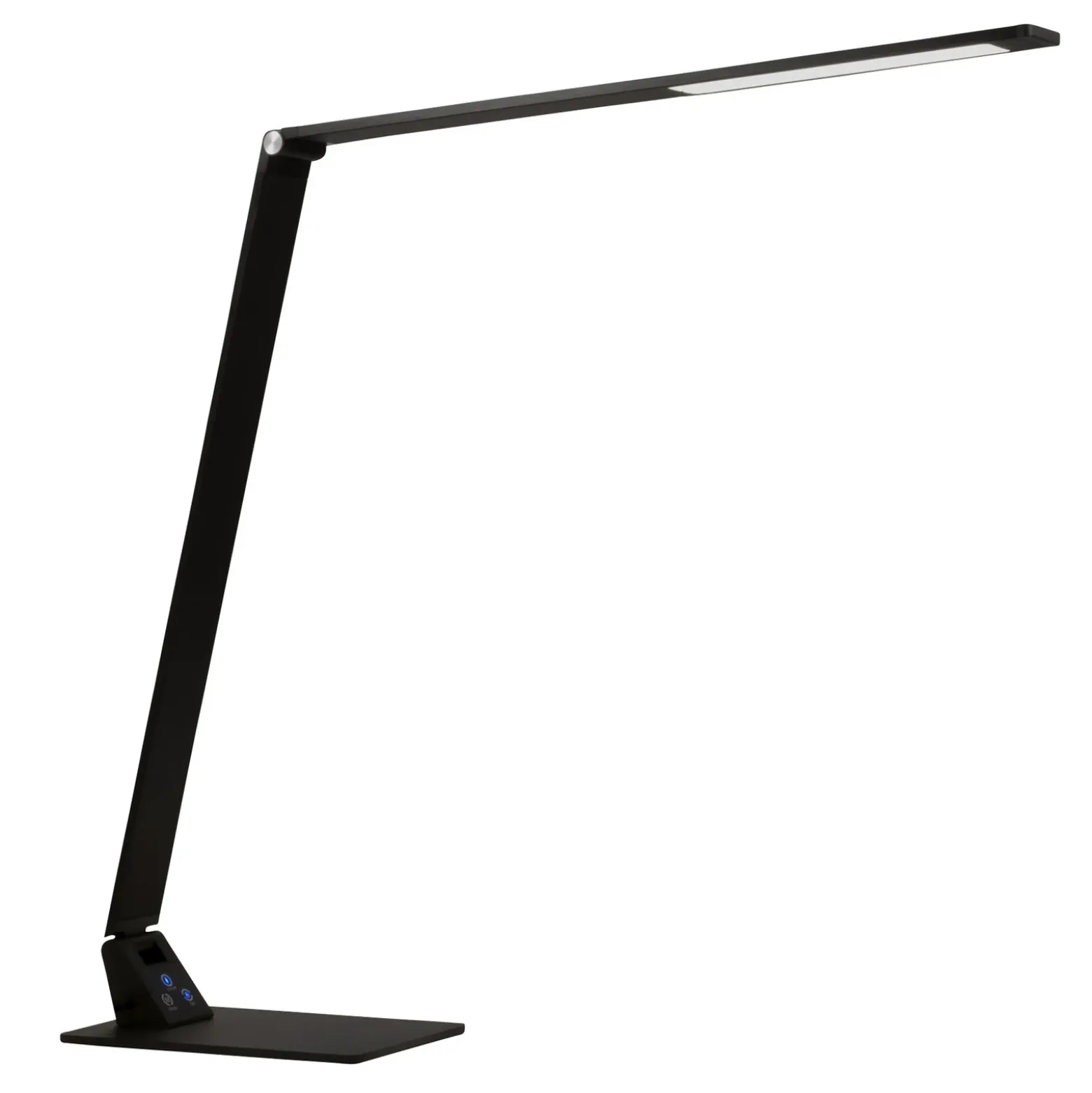 Lámpara de mesa LED Wasp, atenuador táctil, negro