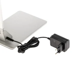 Lámpara de mesa LED Wasp plana, aluminio