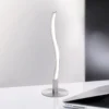 Lámpara de mesa LED Wav 3.000K 30cm acero