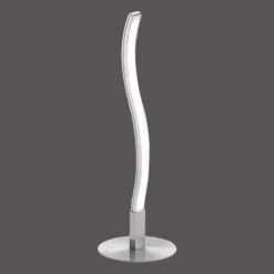 Lámpara de mesa LED Wav 3.000K 30cm acero
