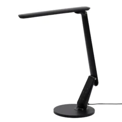 Lámpara de mesa LED Zig, panel de control negro