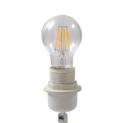 Lámpara de mesa Lindby Aelith, Ø 30 cm, blanca, cerámica, E27