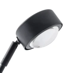 Lámpara de mesa Lindby Jyla, 36 cm, negro mate, GX53, flexible