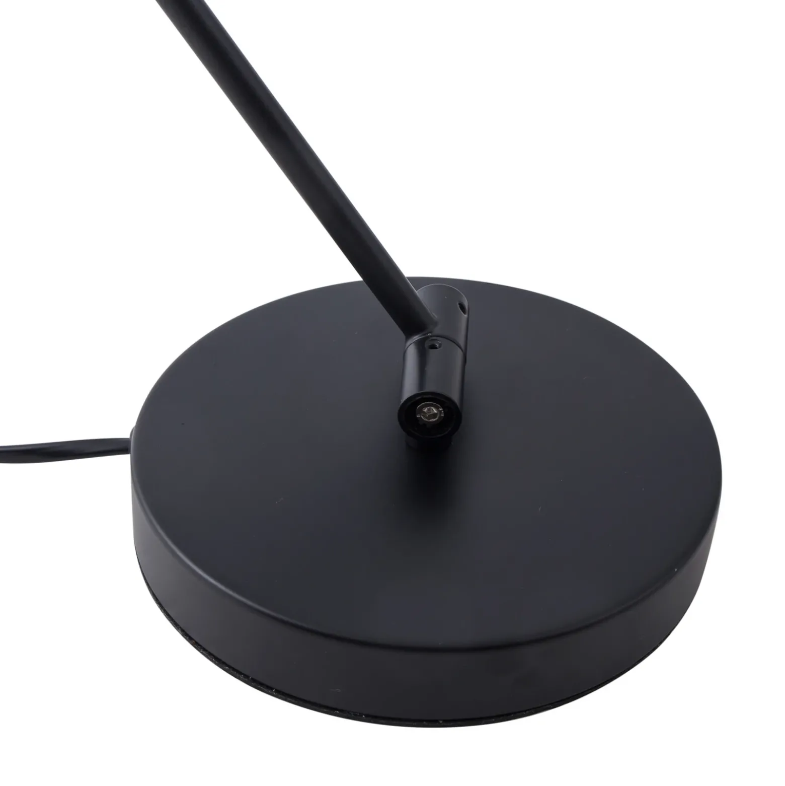 Lámpara de mesa Lindby Jyla, 36 cm, negro mate, GX53, flexible