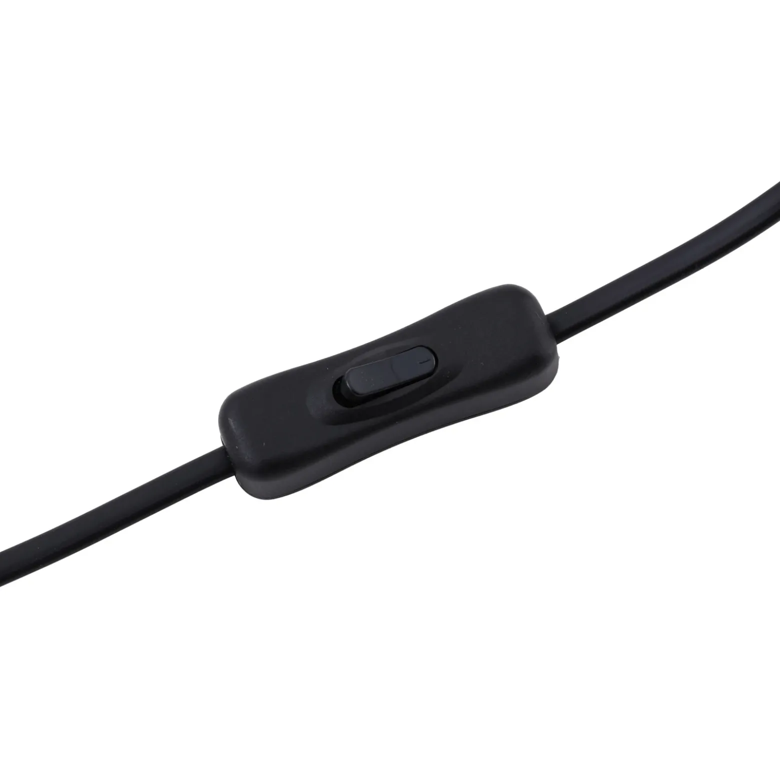 Lámpara de mesa Lindby Jyla, 36 cm, negro mate, GX53, flexible