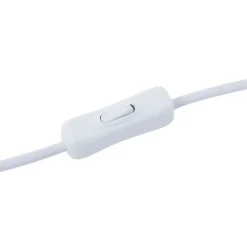 Lámpara de mesa Lindby Kerimi, cerámica, crema