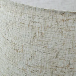 Lámpara de mesa Lindby Kimiko, altura 38 cm, madera, textil