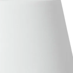 Lámpara de mesa Lindby LED recargable Janea CROSS, blanca, metal