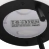 Lámpara de mesa Lindby LED recargable Aurilia, blanco/negro, hierro, IP44