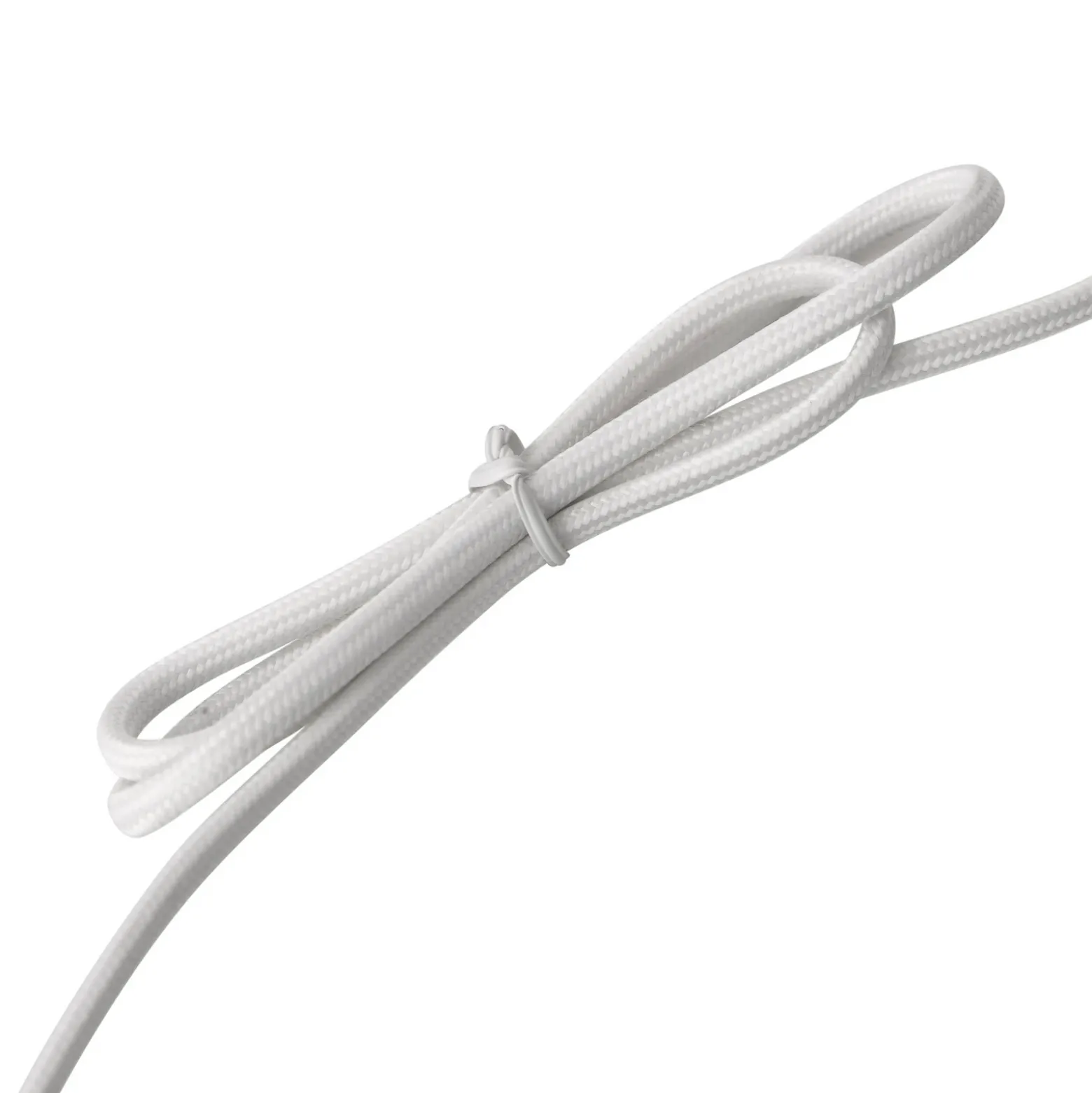 Lámpara de mesa Lindby Magali, blanca, papel, Ø 34 cm, E14