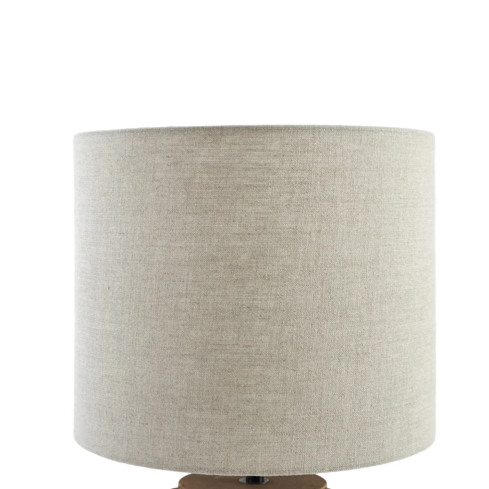 Lámpara de mesa Lindby Marzanna, gris, bambú, 42,5 cm, E27