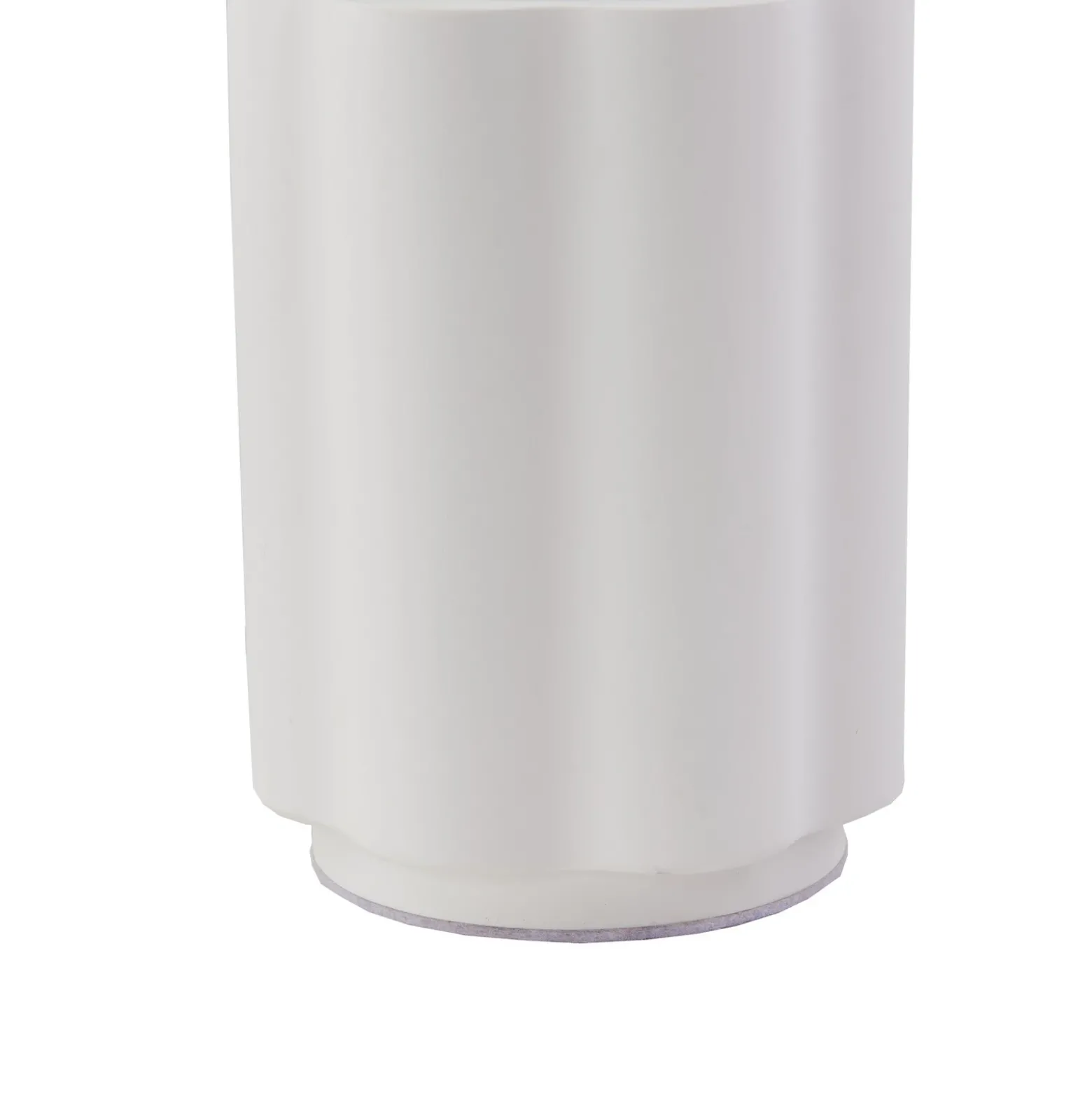 Lámpara de mesa Lindby Nielson, blanca, altura de la pantalla 8,5 cm, yeso