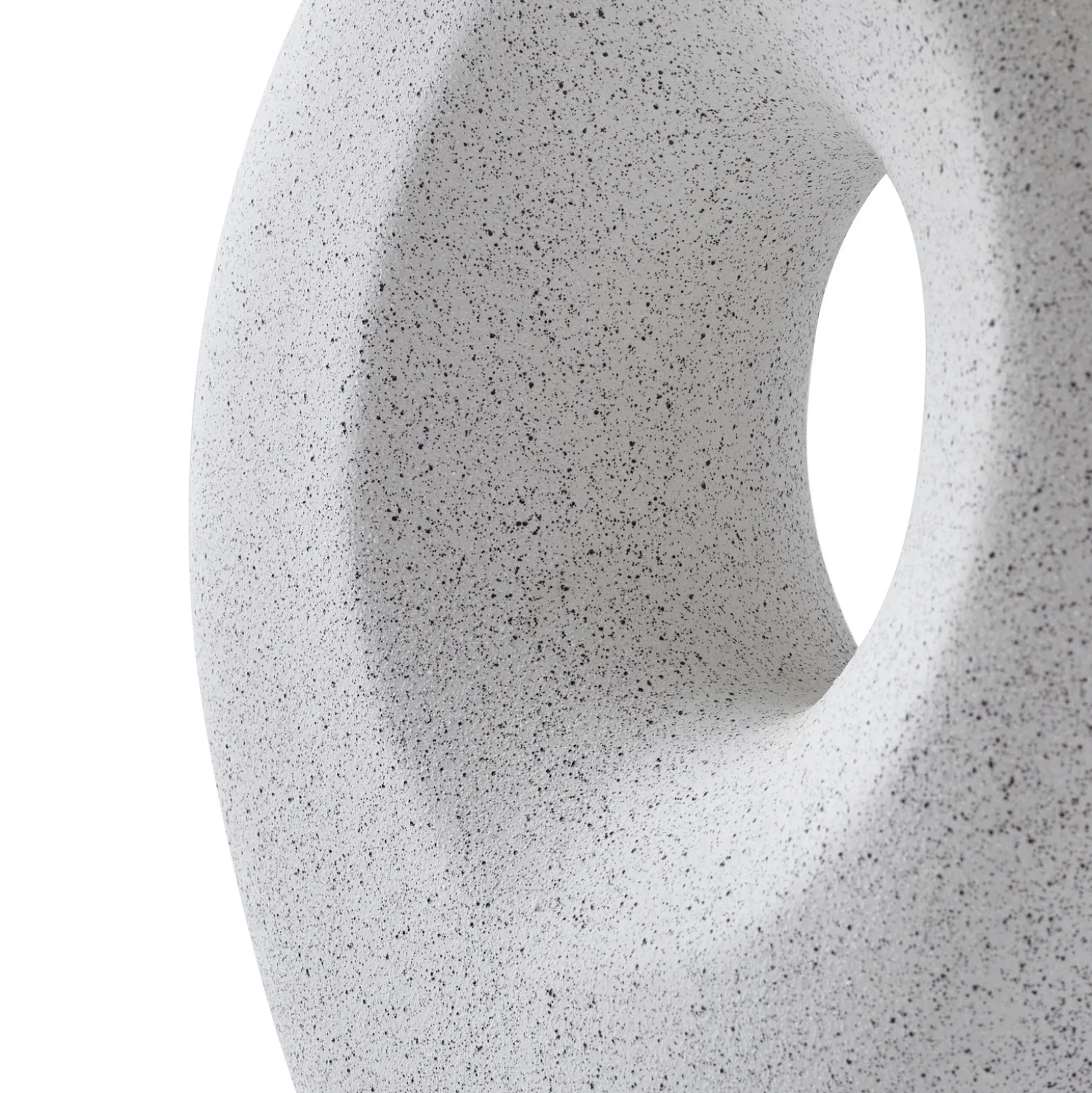Lámpara de mesa Lindby Thalassia, blanca, Ø 30 cm, cerámica