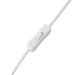 Lámpara de mesa Lucande Lyndorin, beige, cerámica