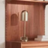 Lámpara de mesa Luceo de AYTM, dorada
