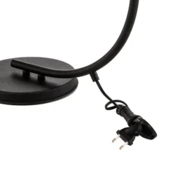 Lámpara de mesa 1036, 1 luz, negro-dorado