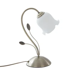Lámpara de mesa Matea de diseño floral