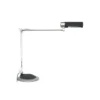 Lámpara de mesa MAULoffice, negro/plateado, altura 56 cm, metal