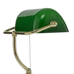 Lámpara de mesa Milenka de Lindby, latón, altura 39 cm, metal
