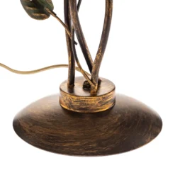 Lámpara de mesa Miranda 3 luces, bronce