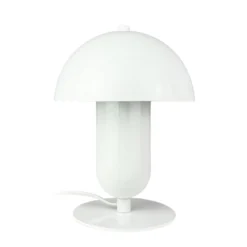 Lámpara de mesa «Movie» de Dyberg Larsen, blanca, metal, E27