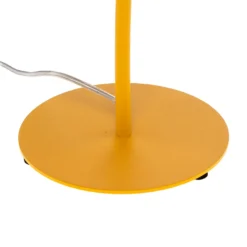 Lámpara de mesa Nicola, amarilla