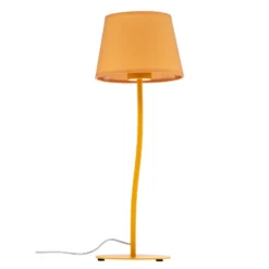 Lámpara de mesa Nicola, amarilla