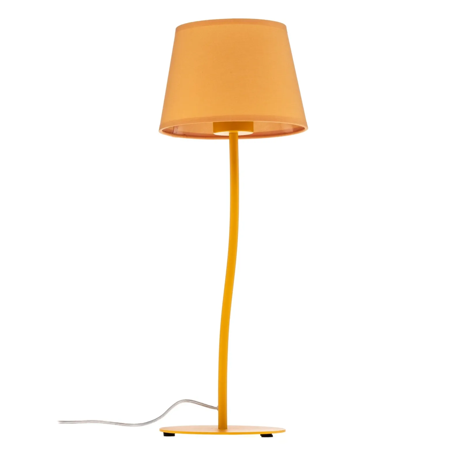 Lámpara de mesa Nicola, amarilla