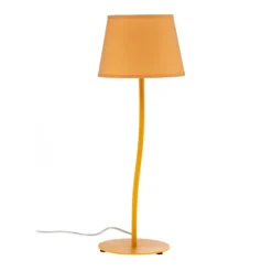 Lámpara de mesa Nicola, amarilla