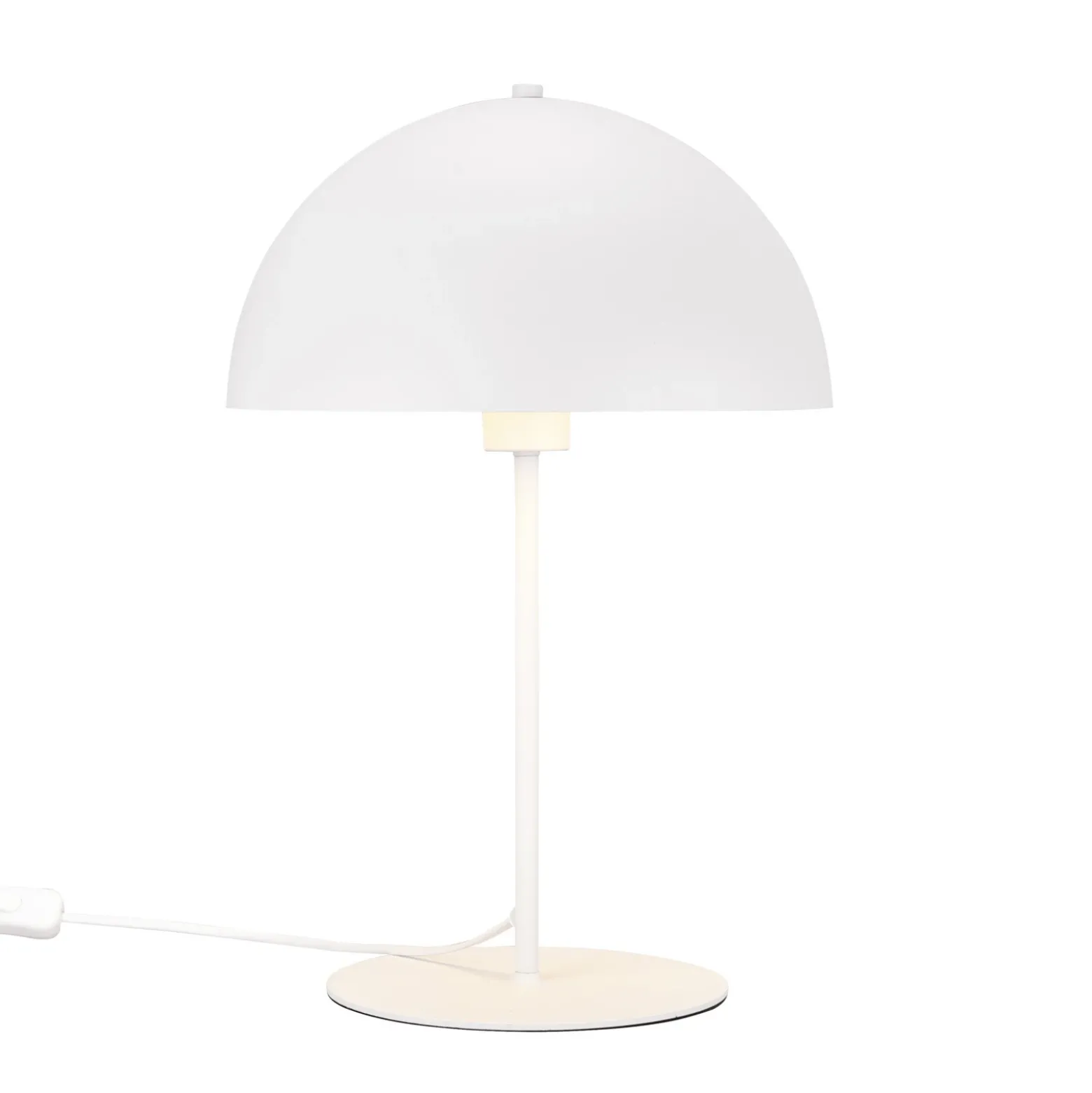 Lámpara de mesa NOLA, altura 45 cm, blanca
