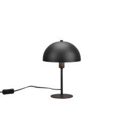 Lámpara de mesa NOLA, altura 30 cm, negro/oro