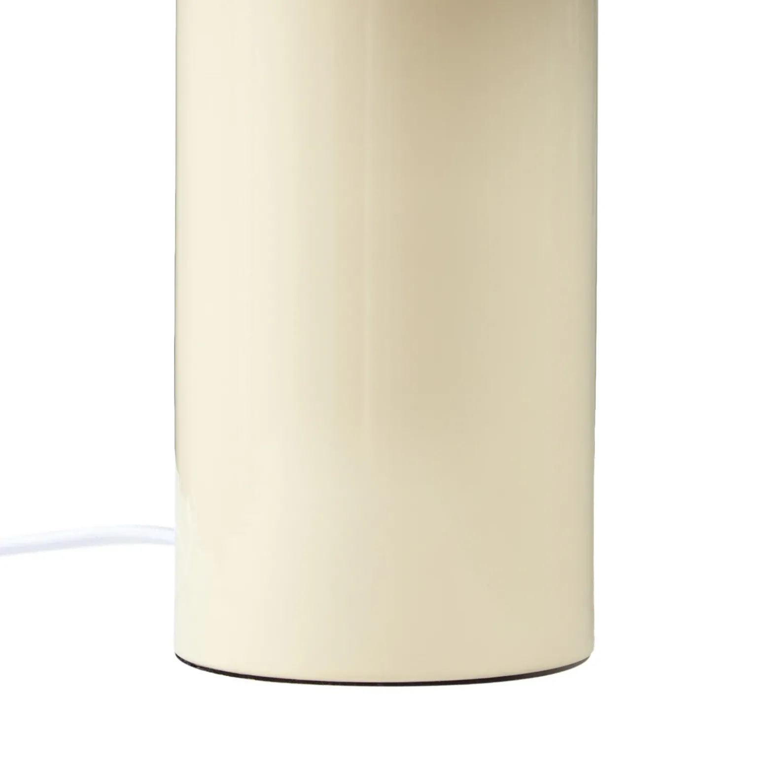 Lámpara de mesa Nola Dionne, naranja/beige, 33 cm, metal, E14