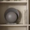 Lámpara de mesa ORBIT de Globen Lighting, gris, mármol, altura 32 cm