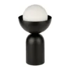 Lámpara de mesa OSRAM Decor Bowl, negra, acero, E14