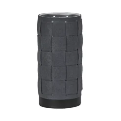 Lámpara de mesa OSRAM Decor Felt Weaving Tube, gris, fieltro, E14