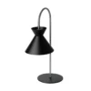 Lámpara de mesa OSRAM Decor Waist, acero, negro, E27