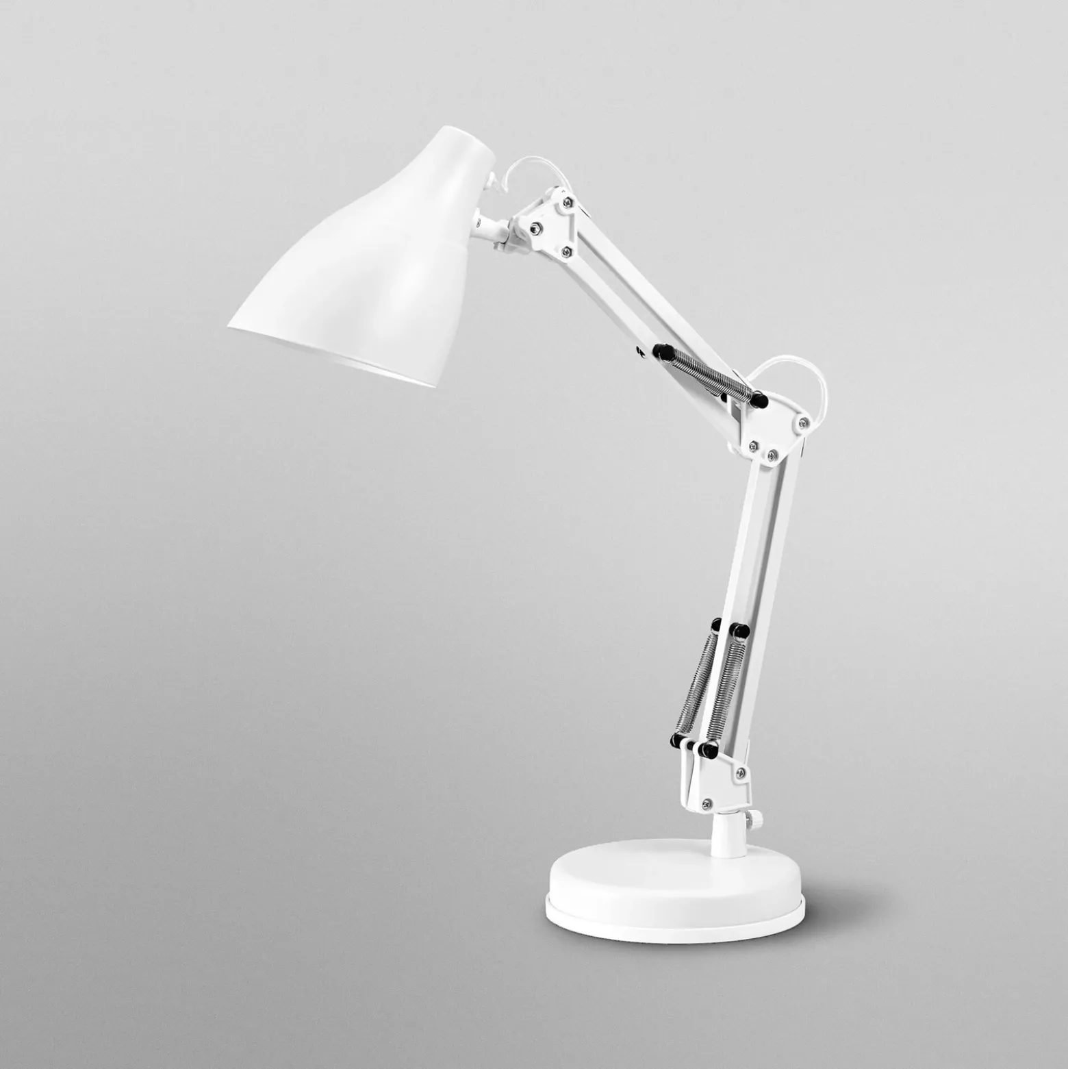 Lámpara de mesa OSRAM Office Line Desk Pear, blanca, E27